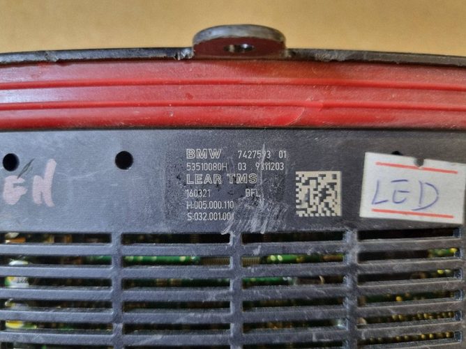 BMW 7 F01 F02 F03 F04 LED zibinto blokelis (TMS)