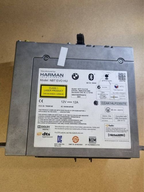 BMW 3 F30 F31 F35 NBT EVO HU magnetola / navigacija