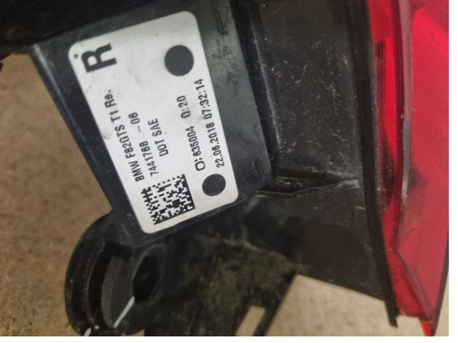 BMW M4 F82 F83 OLED galinių žibintų komplektas
