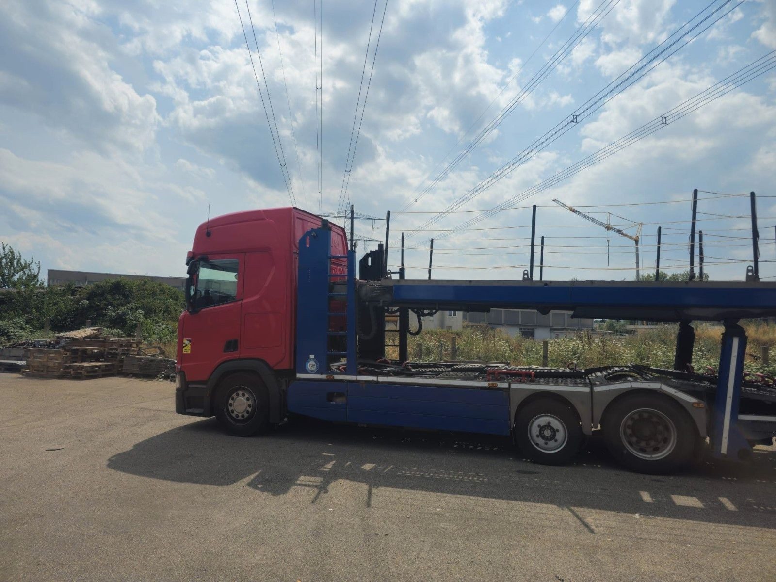 Scania R450 Autotransporter 4x2 2021 m Autovežis