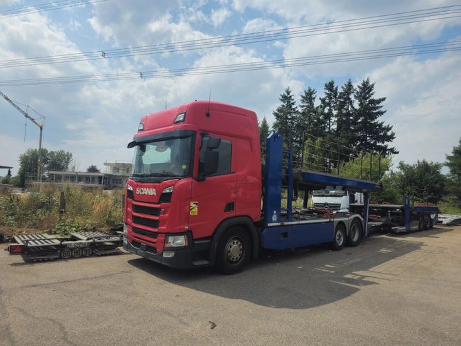 Scania R450 Autotransporter 4x2 2021 m Autovežis