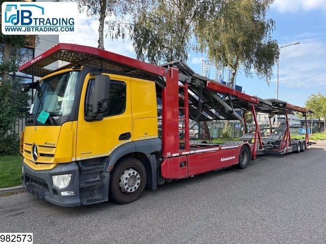 Mercedes-Benz Actros 1843 Kässbohrer Combi 4x2 2015 m Autovežis
