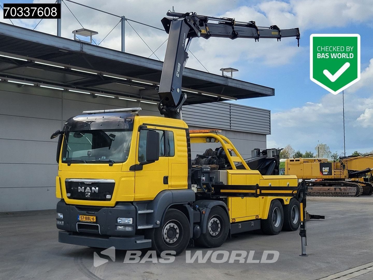 MAN TGS 41.480 8x4 Recovery 8x4 2013 m Autovežis