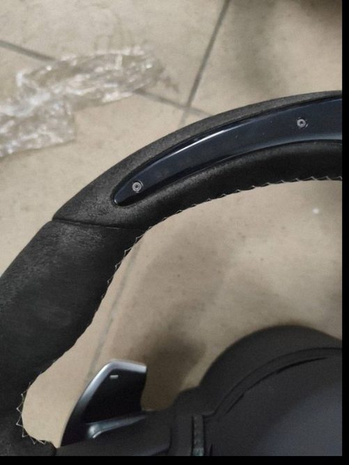 BMW M Performance LED vairas su ekranu, alcantara + karbonas (F2x F3x F8x)
