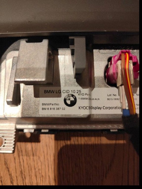 BMW X5 F15 F16 NBT EVO magnetola + CID 10,25 ekranas + iDrive kontroleris