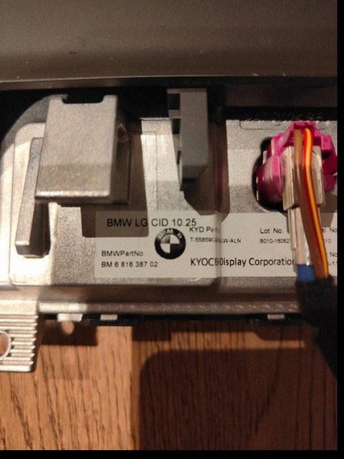 BMW X5 F15 F16 NBT EVO magnetola + CID 10,25 ekranas + iDrive kontroleris
